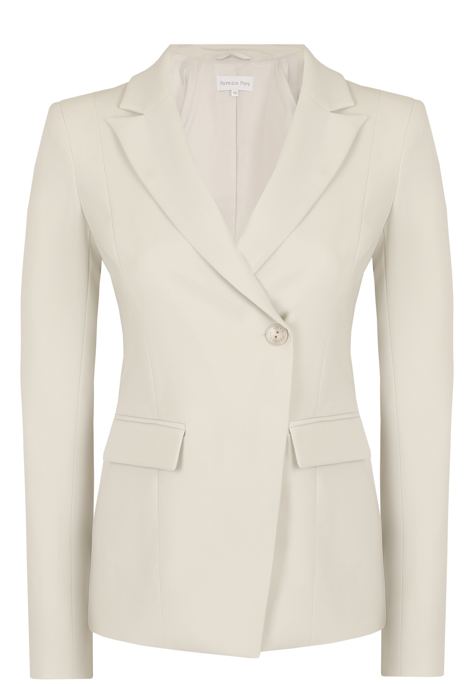 

Жакет женский Patrizia Pepe 134755 бежевый 42 IT, 134755