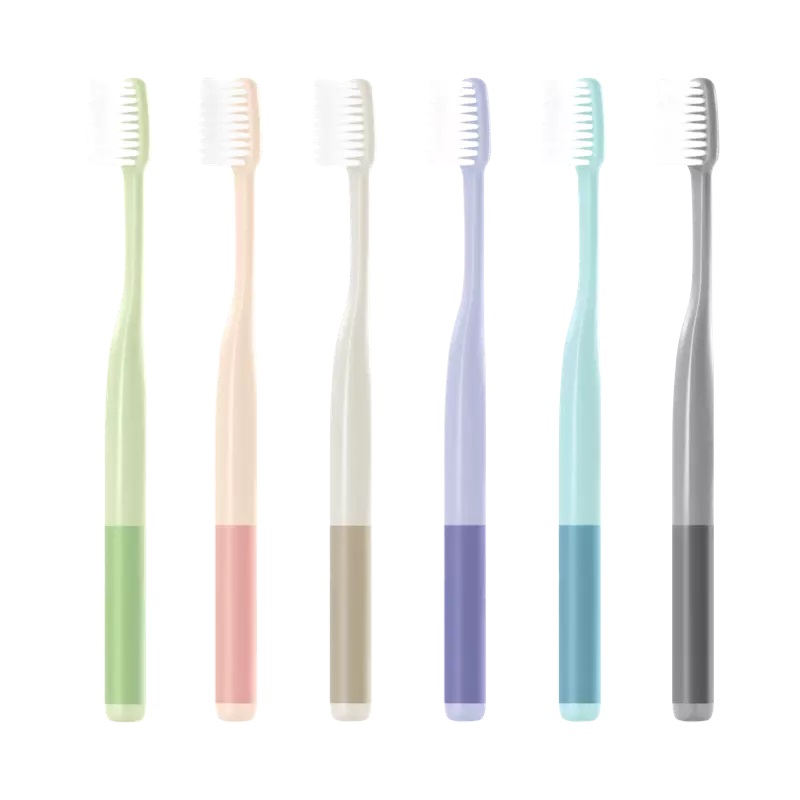 Набор зубных щеток Daily Elements Toothbrush Antibacterial Soft Brush