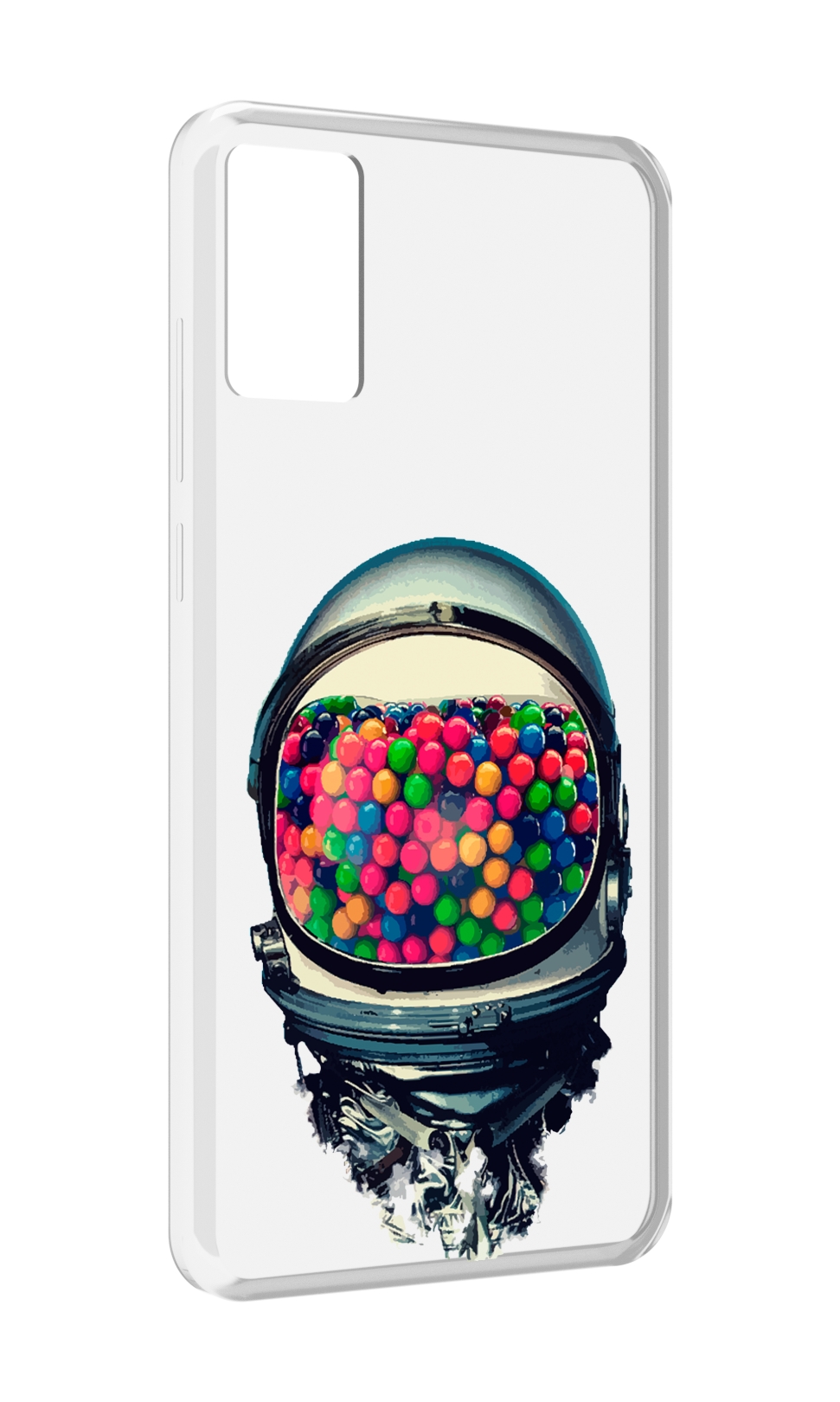 

Чехол MyPads шлем космонавта для CUBOT P50, Прозрачный, Tocco