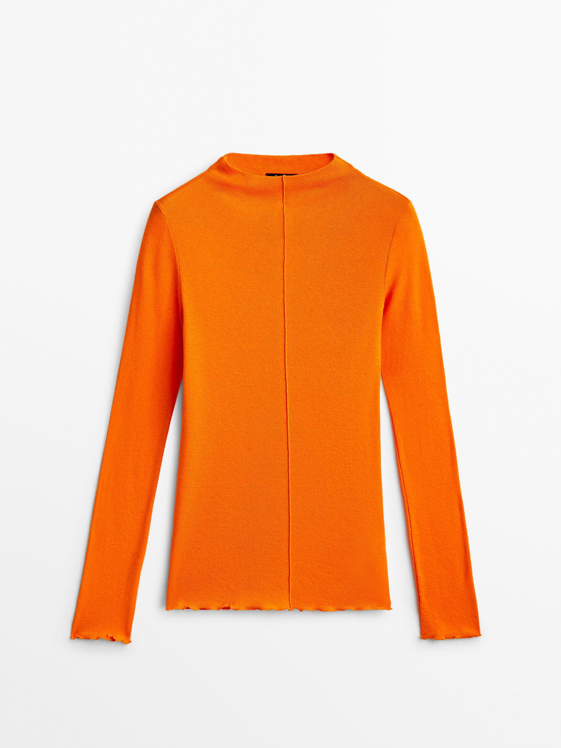 

Джемпер женский Massimo Dutti 06893923615 оранжевый XS, 06893923615