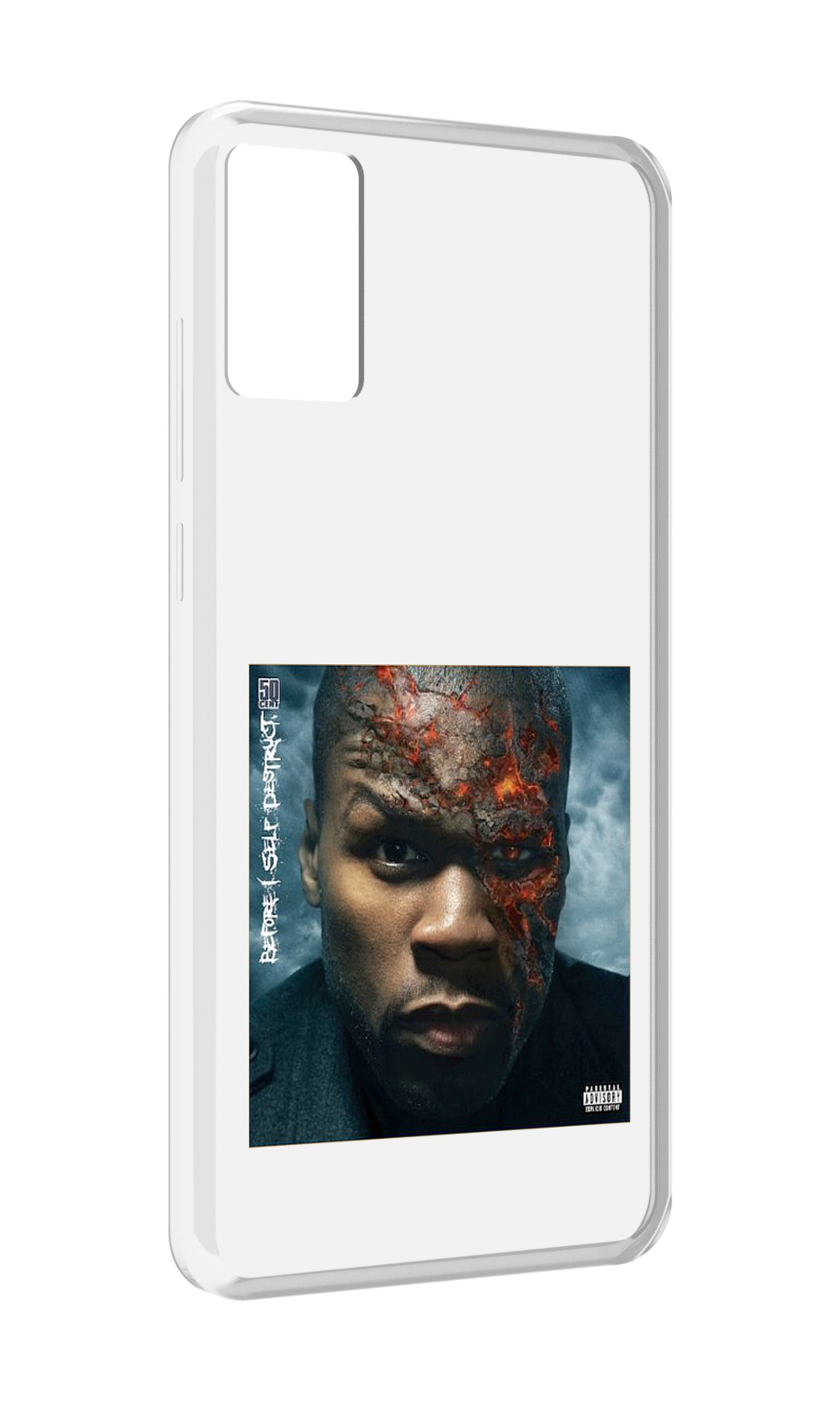 

Чехол MyPads 50 Cent - Before I Self Destruct мужской для CUBOT P50, Прозрачный, Tocco