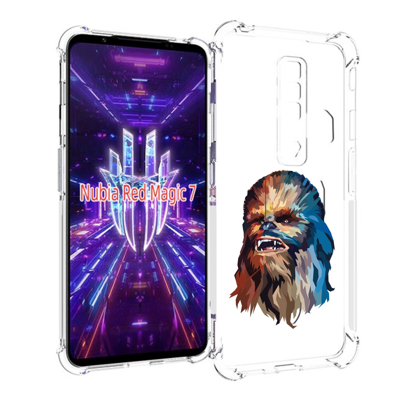 

Чехол MyPads star wars звездные войны для ZTE Nubia Red Magic 7, Прозрачный, Tocco