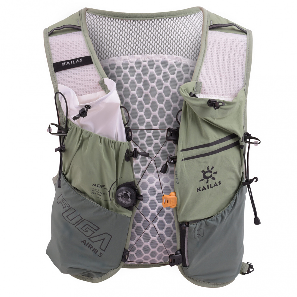 Kailas рюкзак Fuga Air 5 III Trail Running Vest KA2264006 (Зеленый, S, 11464)