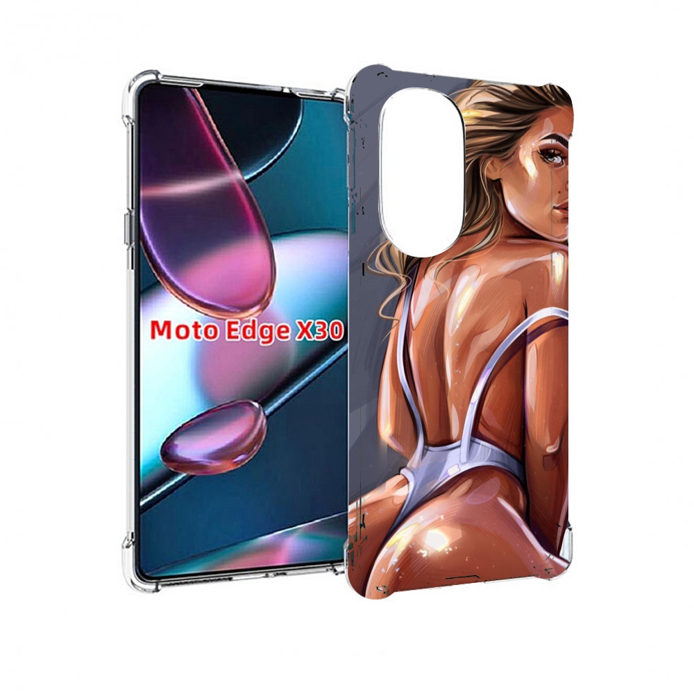 

Чехол MyPads craigos-art для Motorola Moto Edge X30, Прозрачный, Tocco