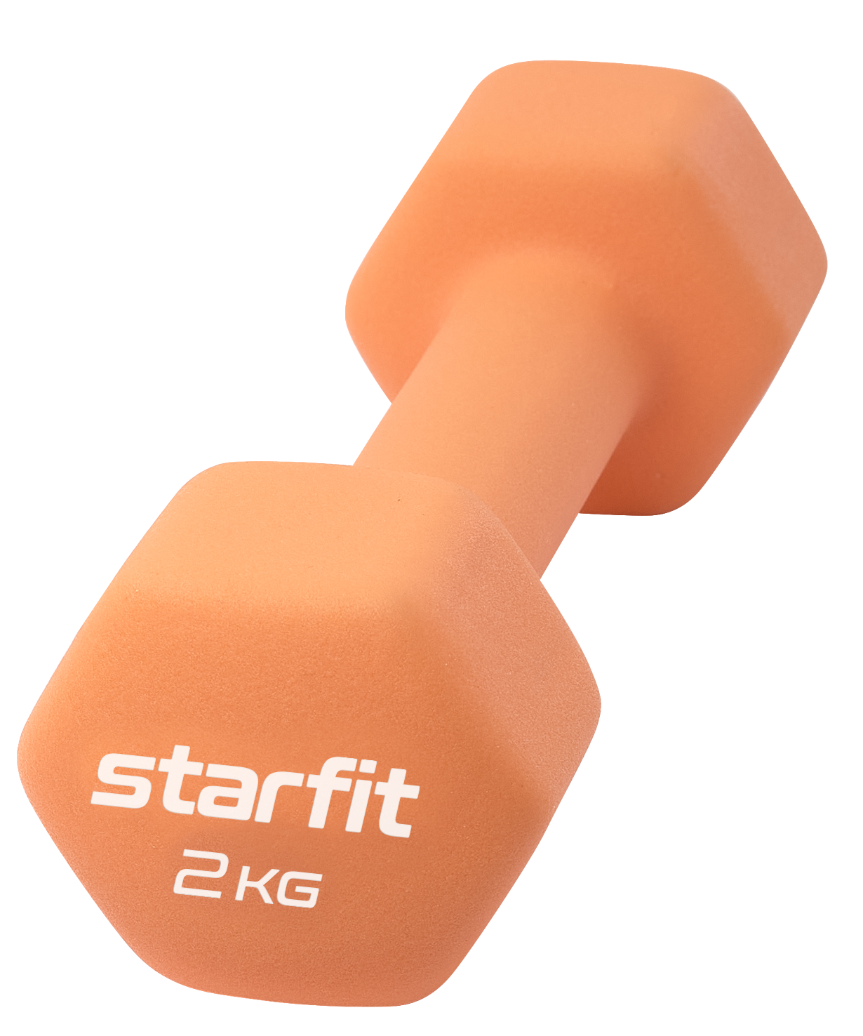 

Неразборная гантель неопреновая StarFit DB-201 1 x 2 кг, оранжевый, DB-201