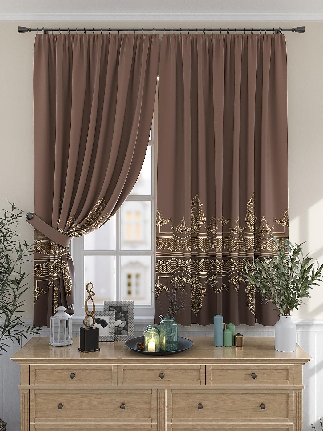 

Комплекты штор AT HOME / шторы в комнату 150х180 см / Раулинс, 925485