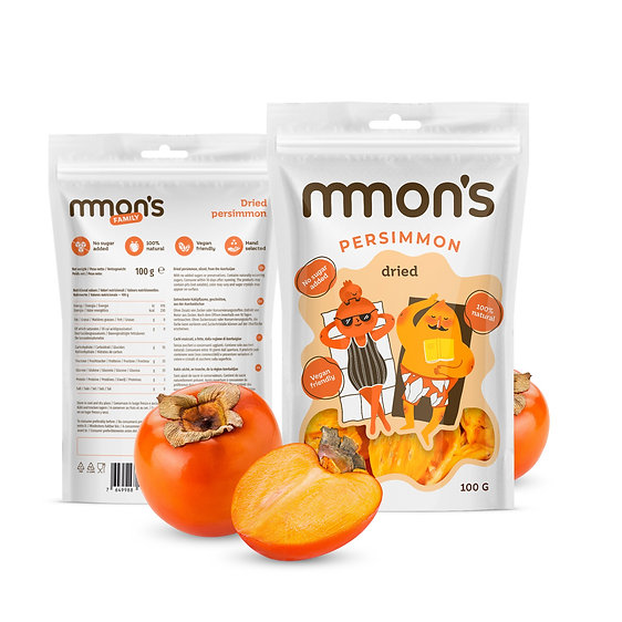 

Хурма сушеная MMON'S 100 г, слайсы