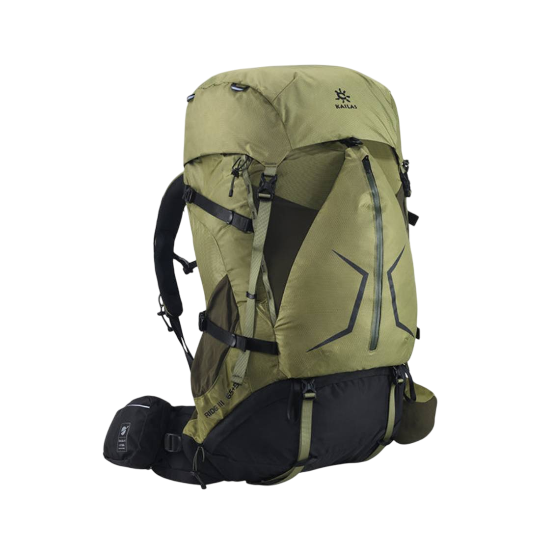 Kailas рюкзак Ridge III Lightweight Trekking 65+5L KA2353005 (Зеленый, M, 11476)