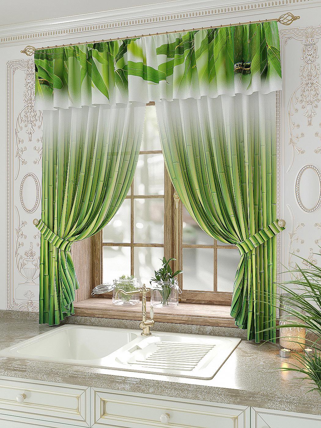 

Комплекты штор AT HOME / шторы в комнату 150х180 см / Олонгис, 934005