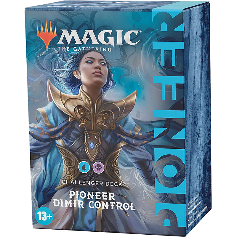 

Дополнение для ККИ Magic: the Gathering Колода Pioneer Challenger Deck 2022 Dimir Control