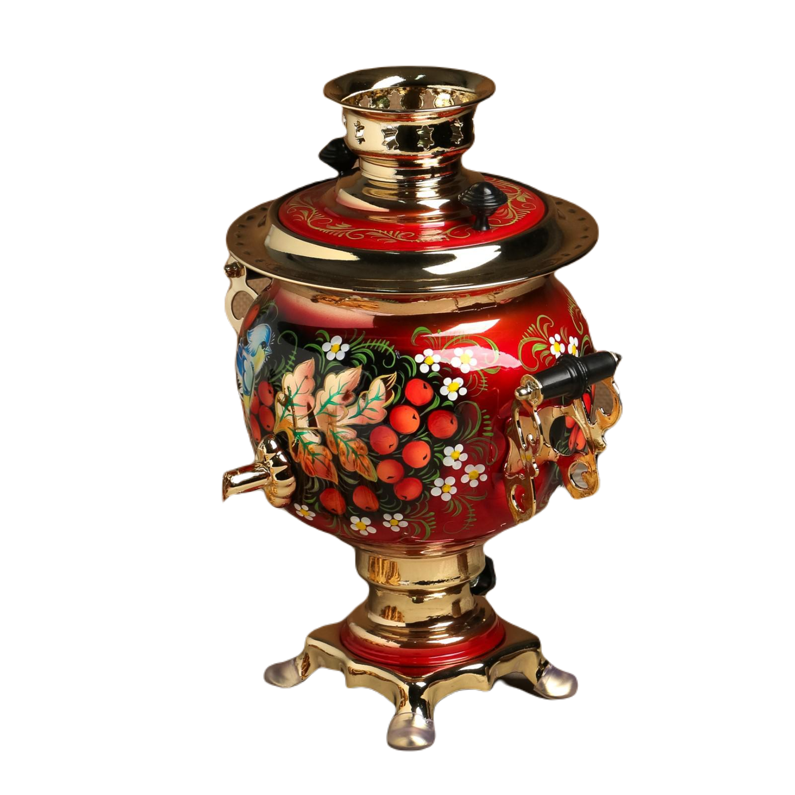 

Самовар Рябина, овал, 3 л, электрический