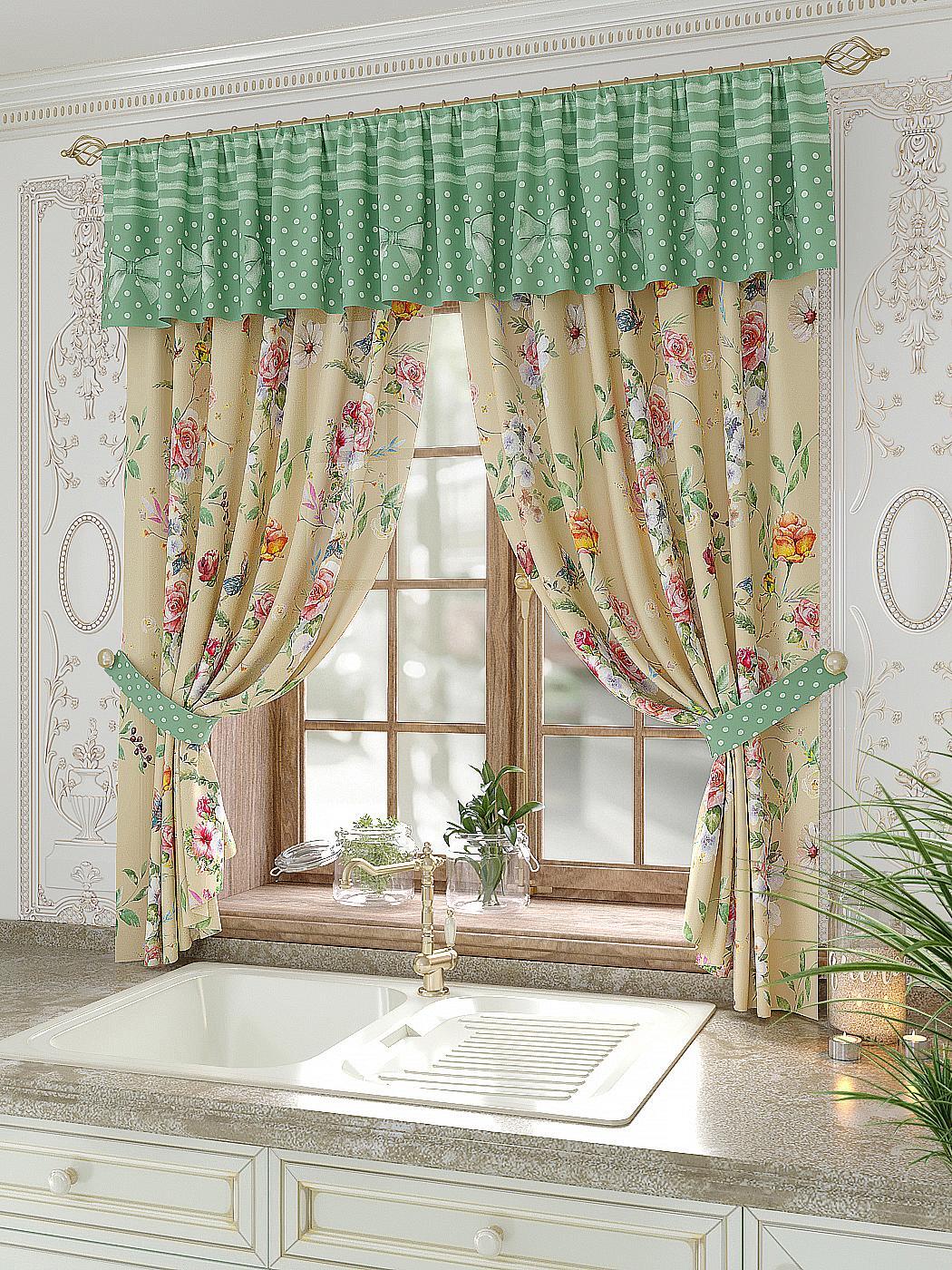 

Комплекты штор AT HOME / шторы в комнату 150х180 см / Тенсона, 934012