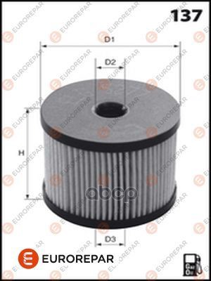 

Фильтр Топливный Eurorepar E148135 EUROREPAR арт. E148135