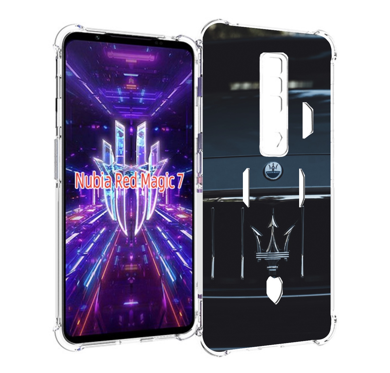 

Чехол MyPads maserati 2 для ZTE Nubia Red Magic 7, Прозрачный, Tocco