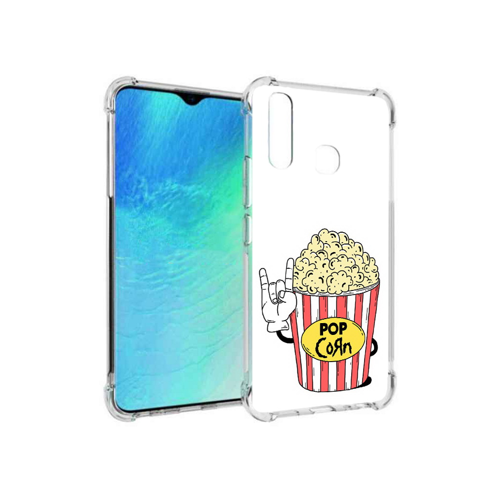 

Чехол MyPads Tocco для Vivo Y19 крутой попкорн (PT140444.419.427), Прозрачный, Tocco