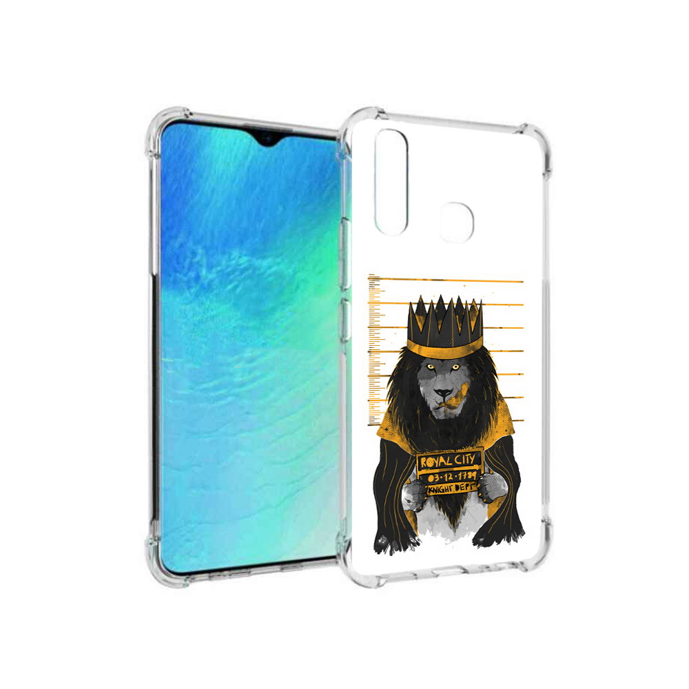 

Чехол MyPads Tocco для Vivo Y19 лев в законе (PT140444.419.435), Прозрачный, Tocco