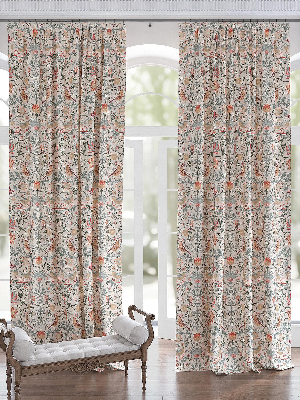 

Комплекты штор AT HOME / шторы в комнату 150х260 см / Ростция, 950324