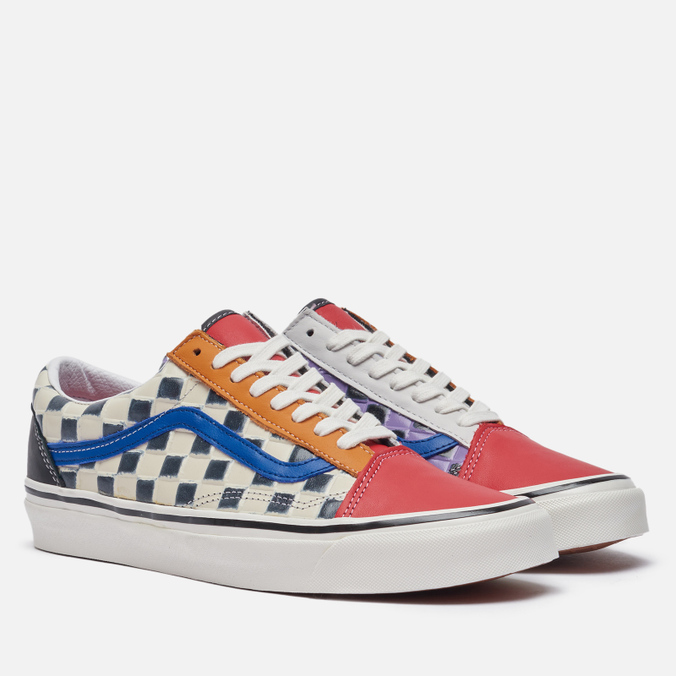 фото Кеды женские vans old skool 36 dx anaheim factory разноцветные 46 eu