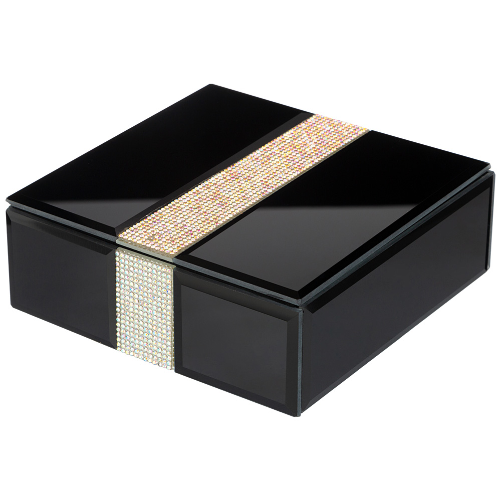 

Шкатулка коллекция lustre 16х16х6 см (181796), Черный, 453-199