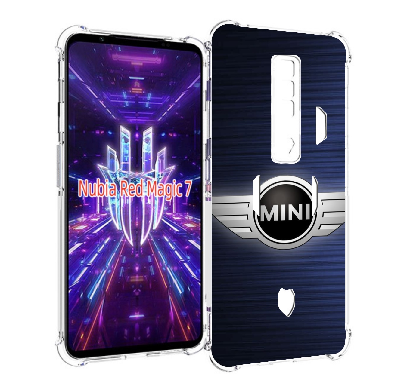 

Чехол MyPads mini-2 (2) мужской для ZTE Nubia Red Magic 7, Прозрачный, Tocco