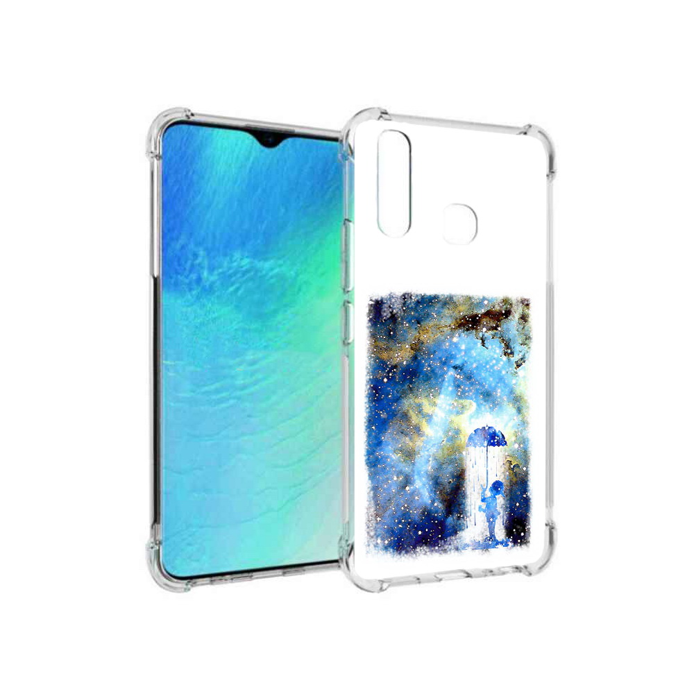 

Чехол MyPads Tocco для Vivo Y19 мальчик в небе (PT140444.419.455), Прозрачный, Tocco
