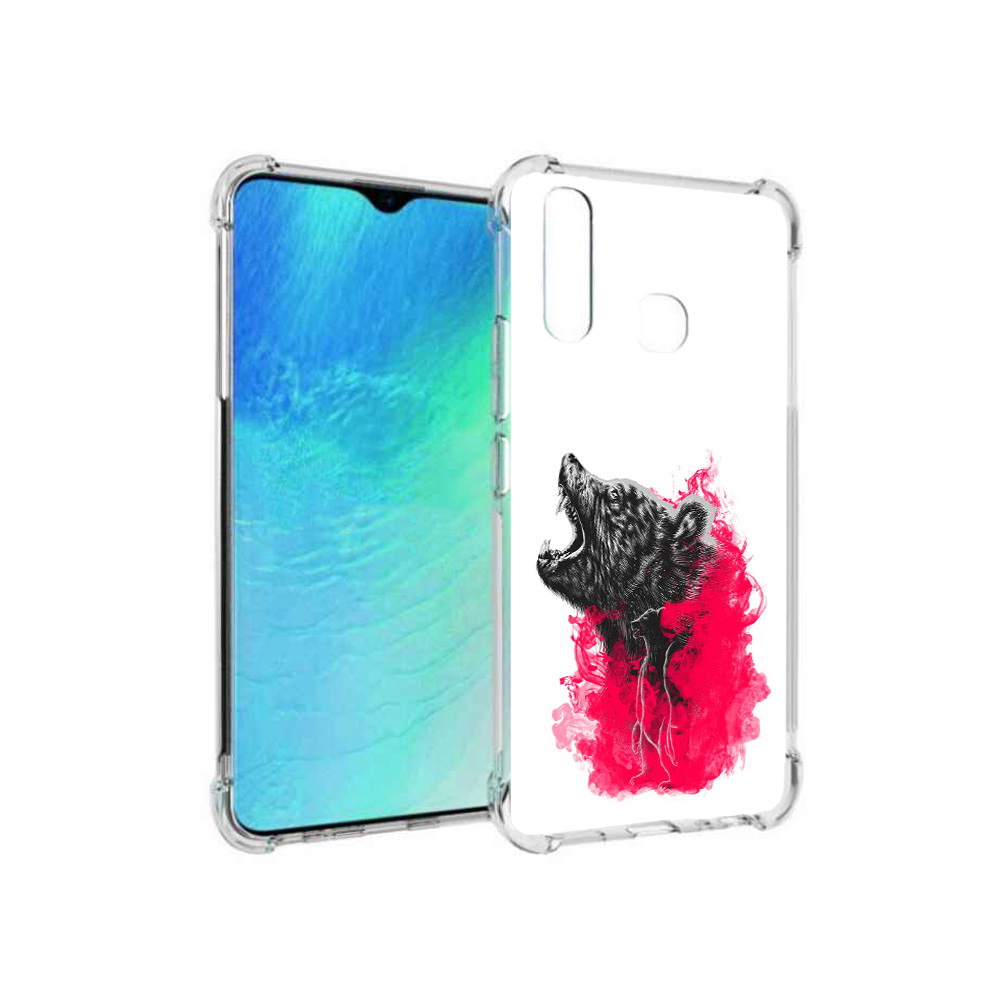 

Чехол MyPads Tocco для Vivo Y19 медведь в дымке (PT140444.419.463), Прозрачный, Tocco