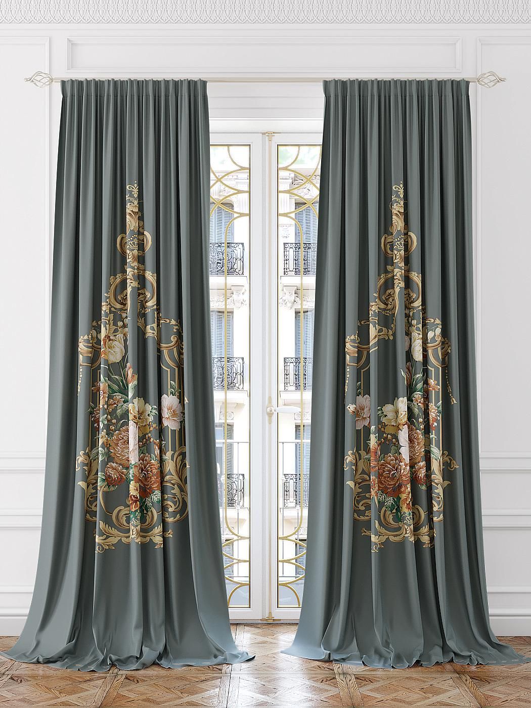 

Комплекты штор AT HOME / шторы в комнату 150х280 см / Римирио, 952042