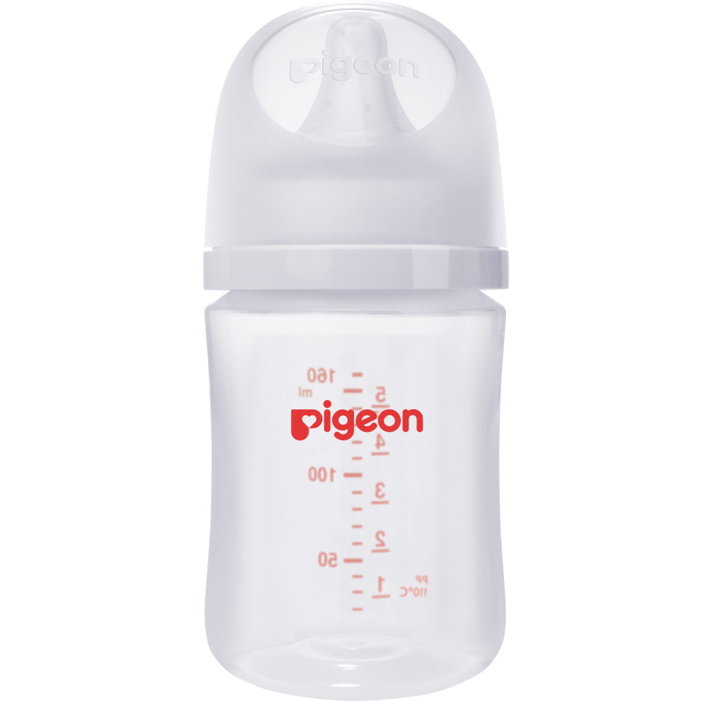 Бутылочка для кормления PIGEON 160мл, PP бутылочка pigeon для кормления softouch перистальтик плюс 160 мл