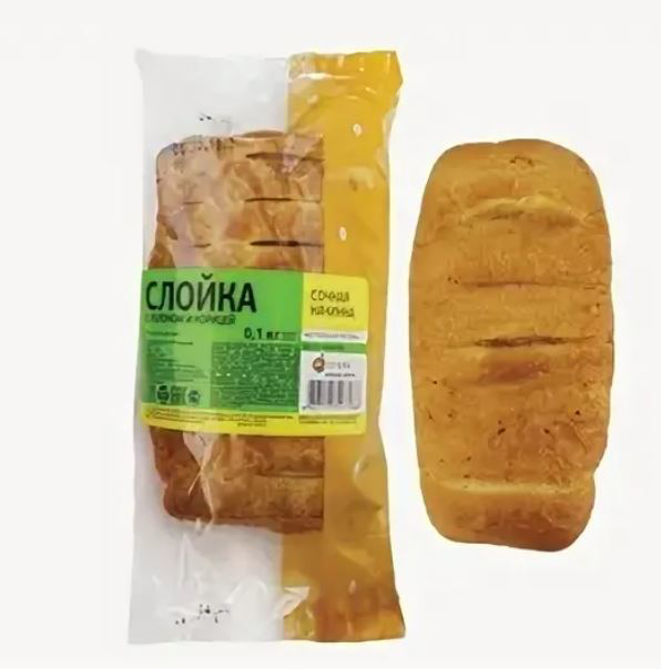 

Слойка Стерх с яблоком и корицей 100 г