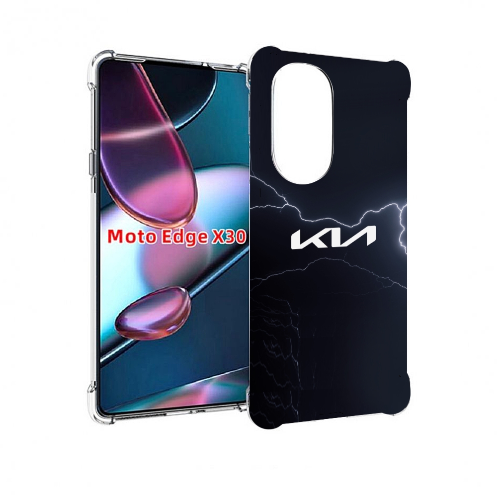 

Чехол MyPads kia киа 2 для Motorola Moto Edge X30, Прозрачный, Tocco