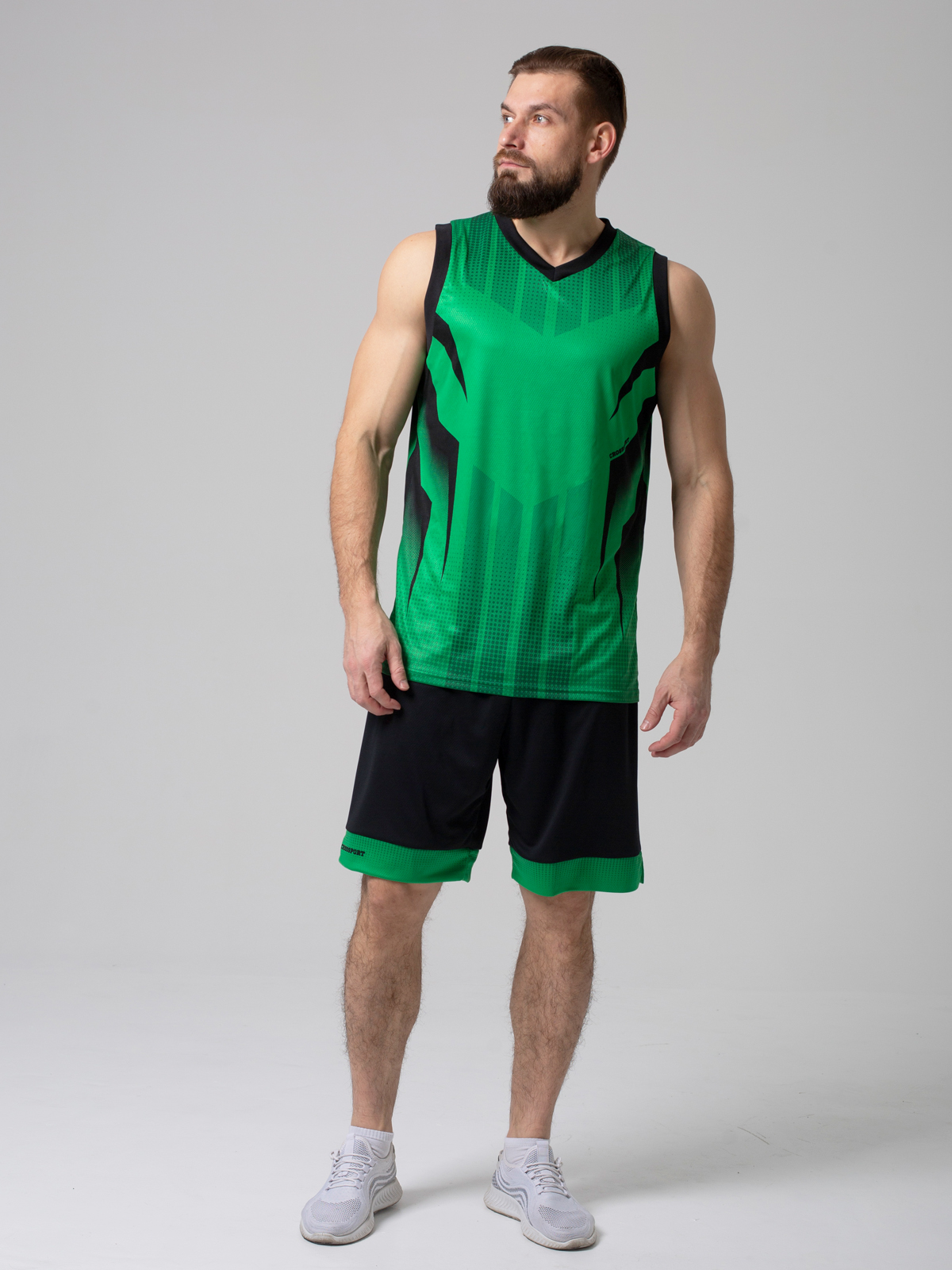 

Баскетбольная форма мужская CROSSSPORT Бфкм-010 48, Зеленый, Бфкм-010