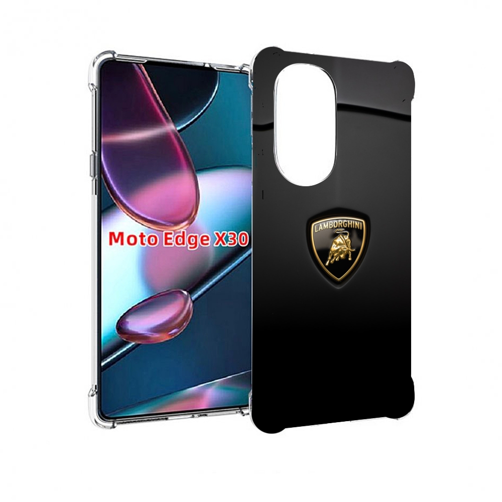 

Чехол MyPads lamborghini ламба 3 для Motorola Moto Edge X30, Прозрачный, Tocco