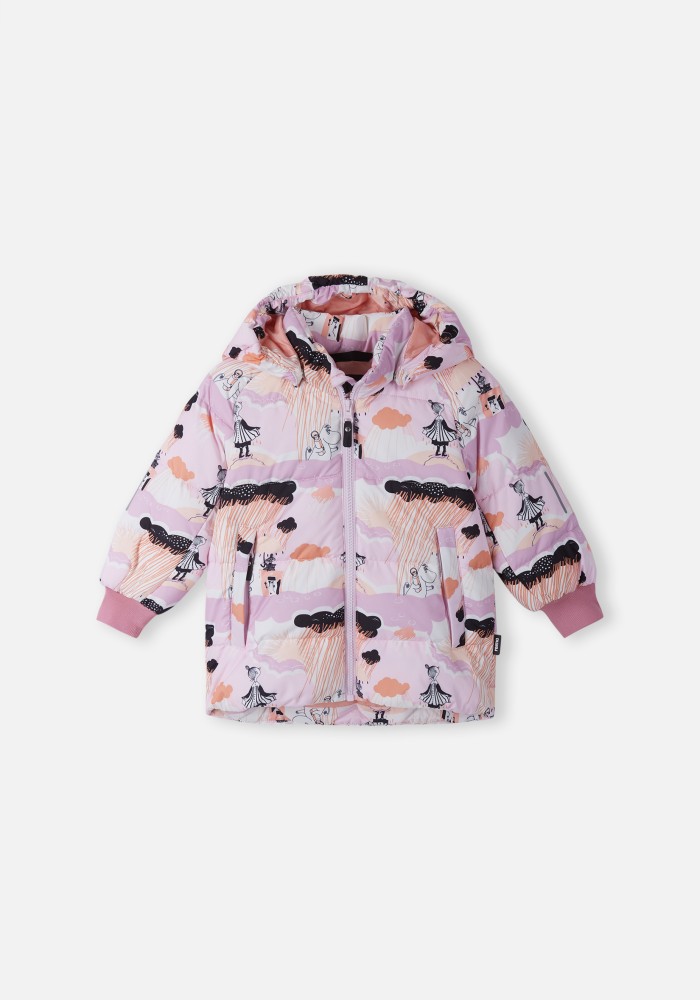 Куртка детская Reima Moomin Lykta, розовый, 86