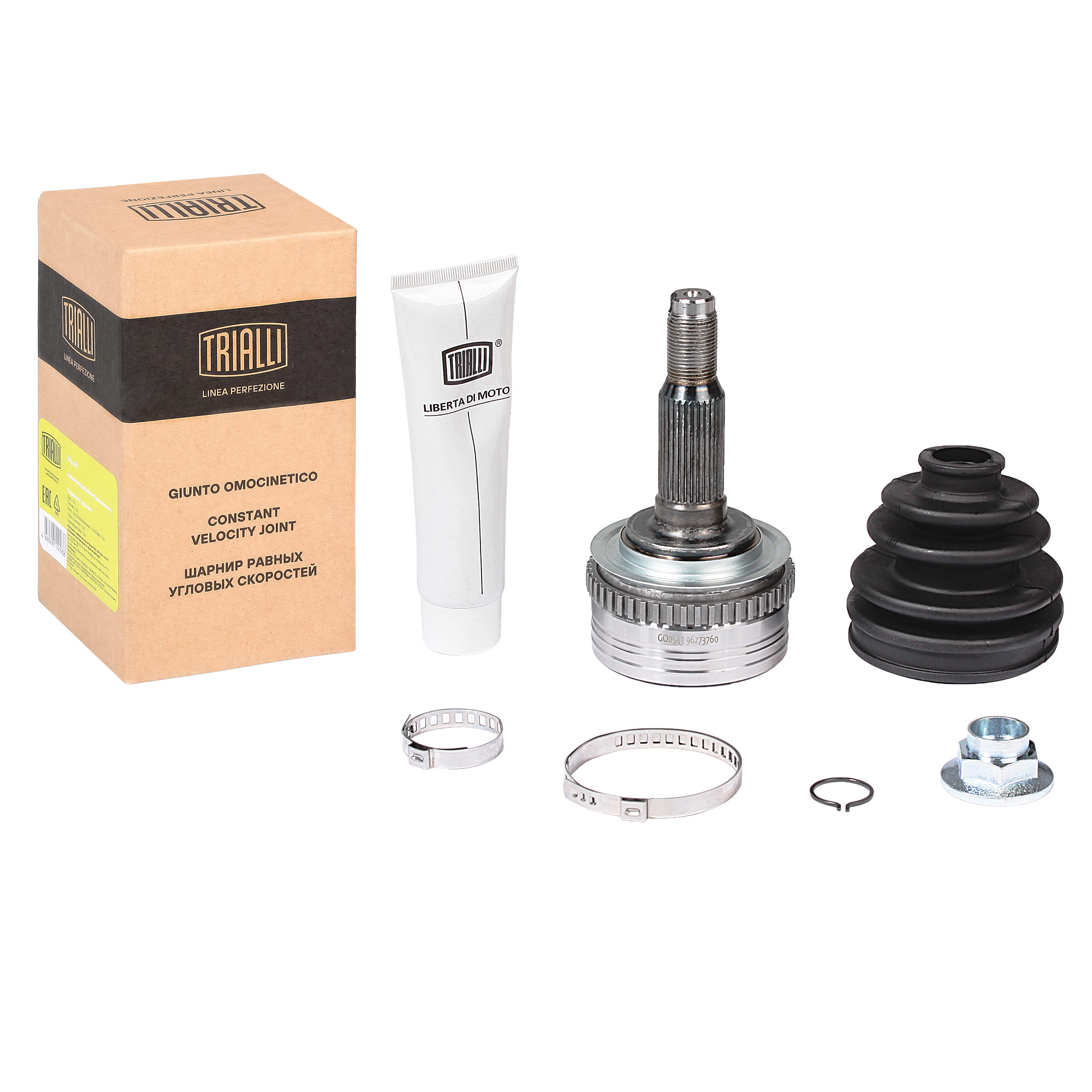 

ШРУС наружный для автомобилей Chevrolet Lacetti (05-) ABS ECO TRIALLI GO0543