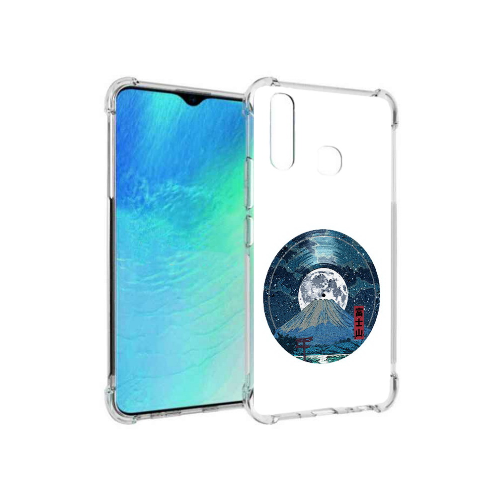 

Чехол MyPads Tocco для Vivo Y19 нарисованная виниловая гора с луной (PT140444.419.497), Прозрачный, Tocco