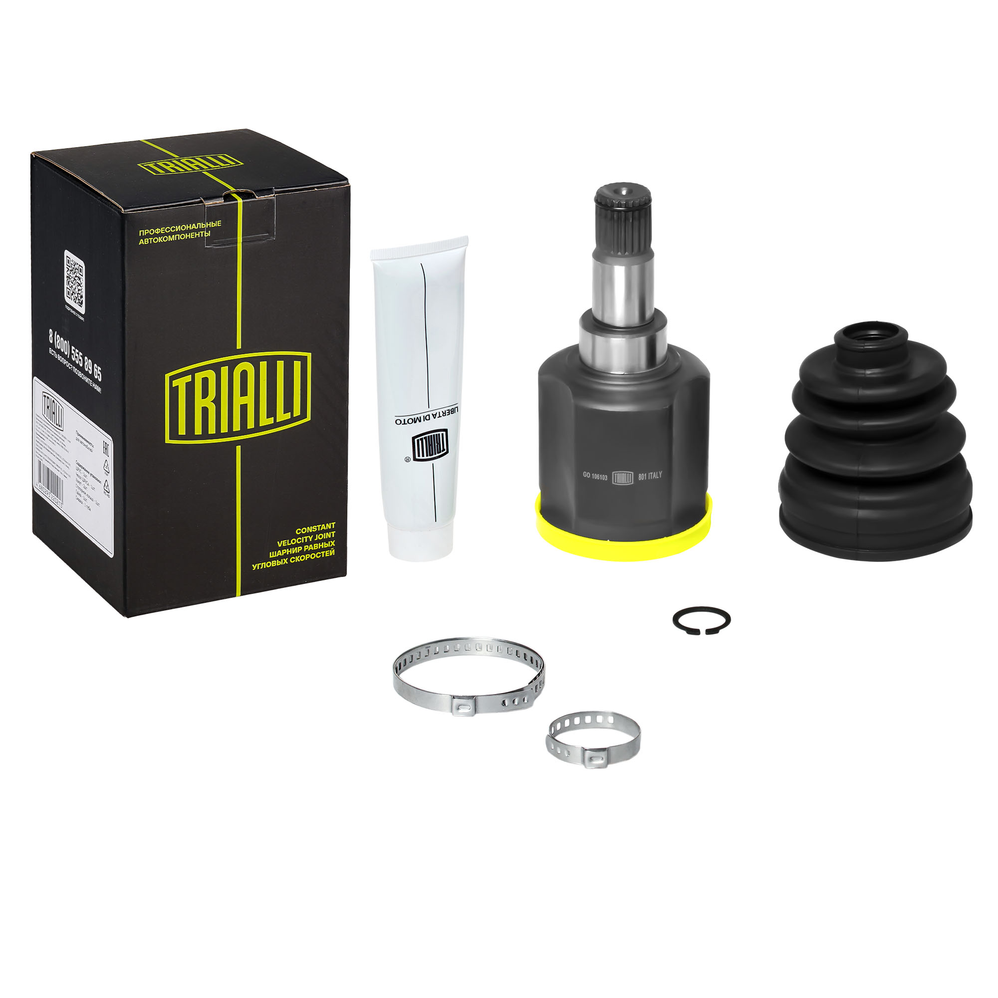 

ШРУС внутренний левый для автомобилей Focus II (04-)/C-Max (03-) 1.8i MT TRIALLI GO106103