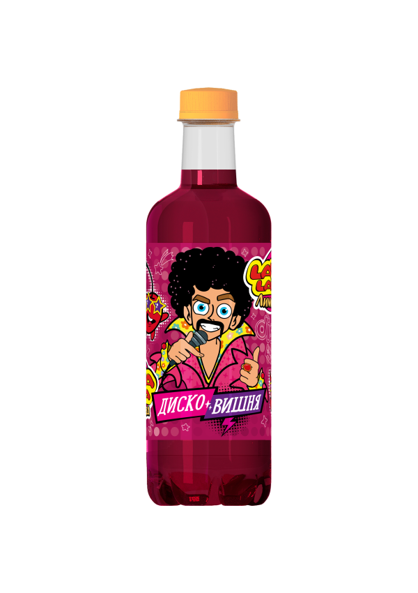 Газированный напиток Lava Lava Диско вишня 500 мл