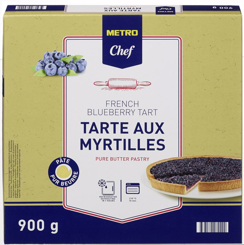 

Тарт Metro Chef с черникой 900 г