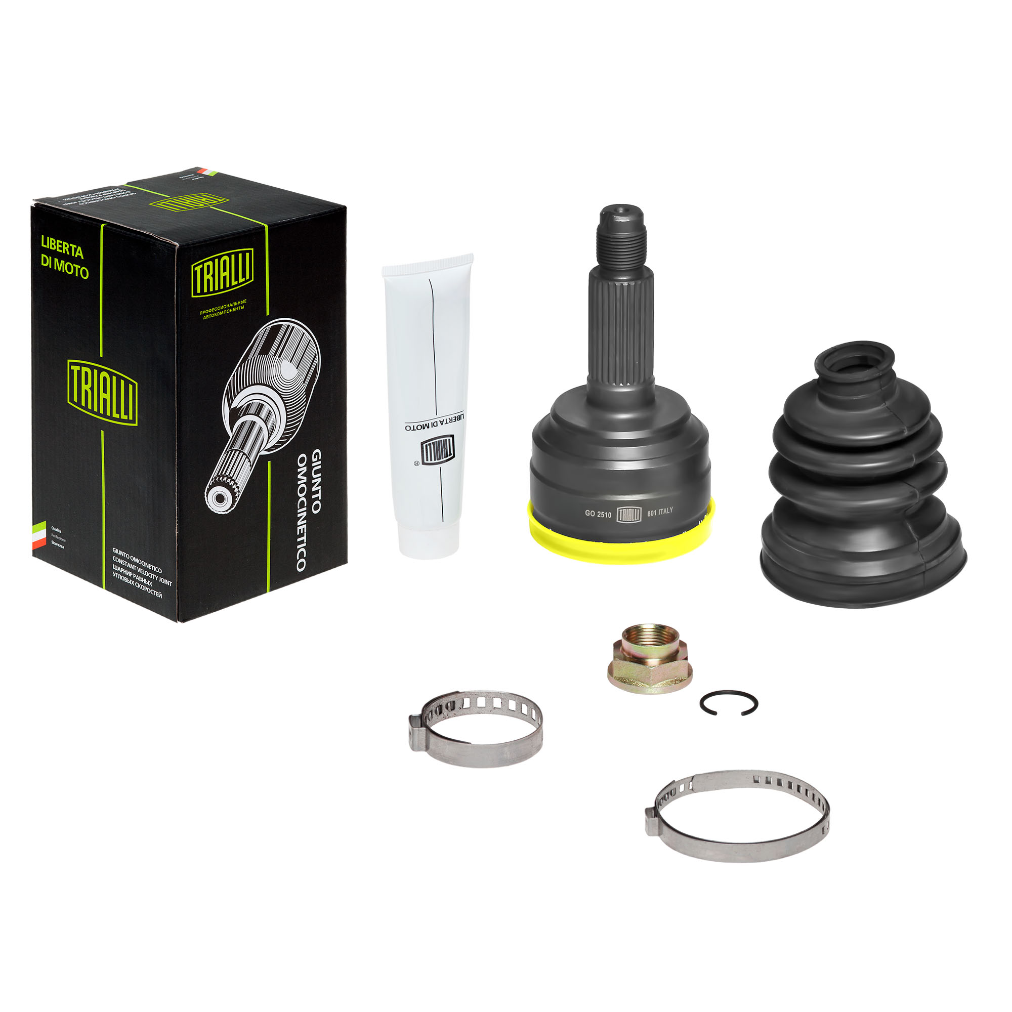 

ШРУС наружный для автомобилей Mazda 6 (07-) 2.0i/2.5i AT TRIALLI GO2510