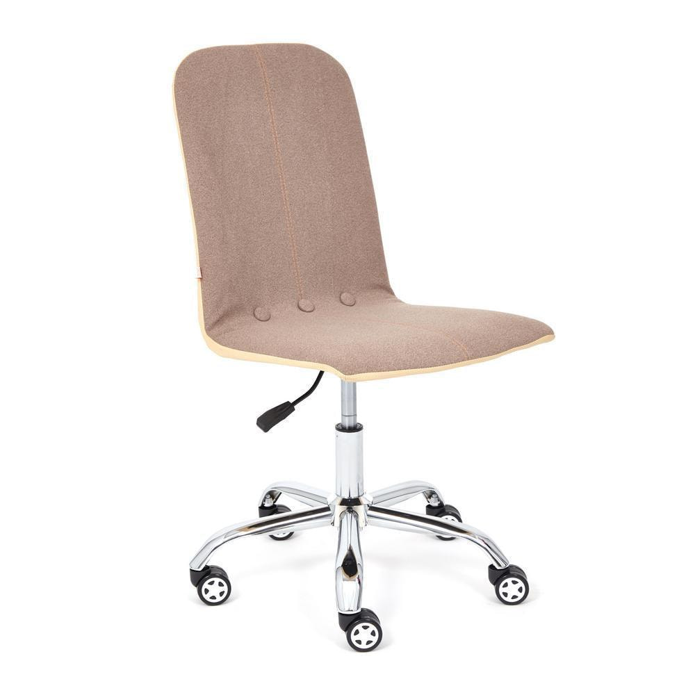 

Кресло TetChair RIO экошерсть/кож/зам, коричневый/бежевый