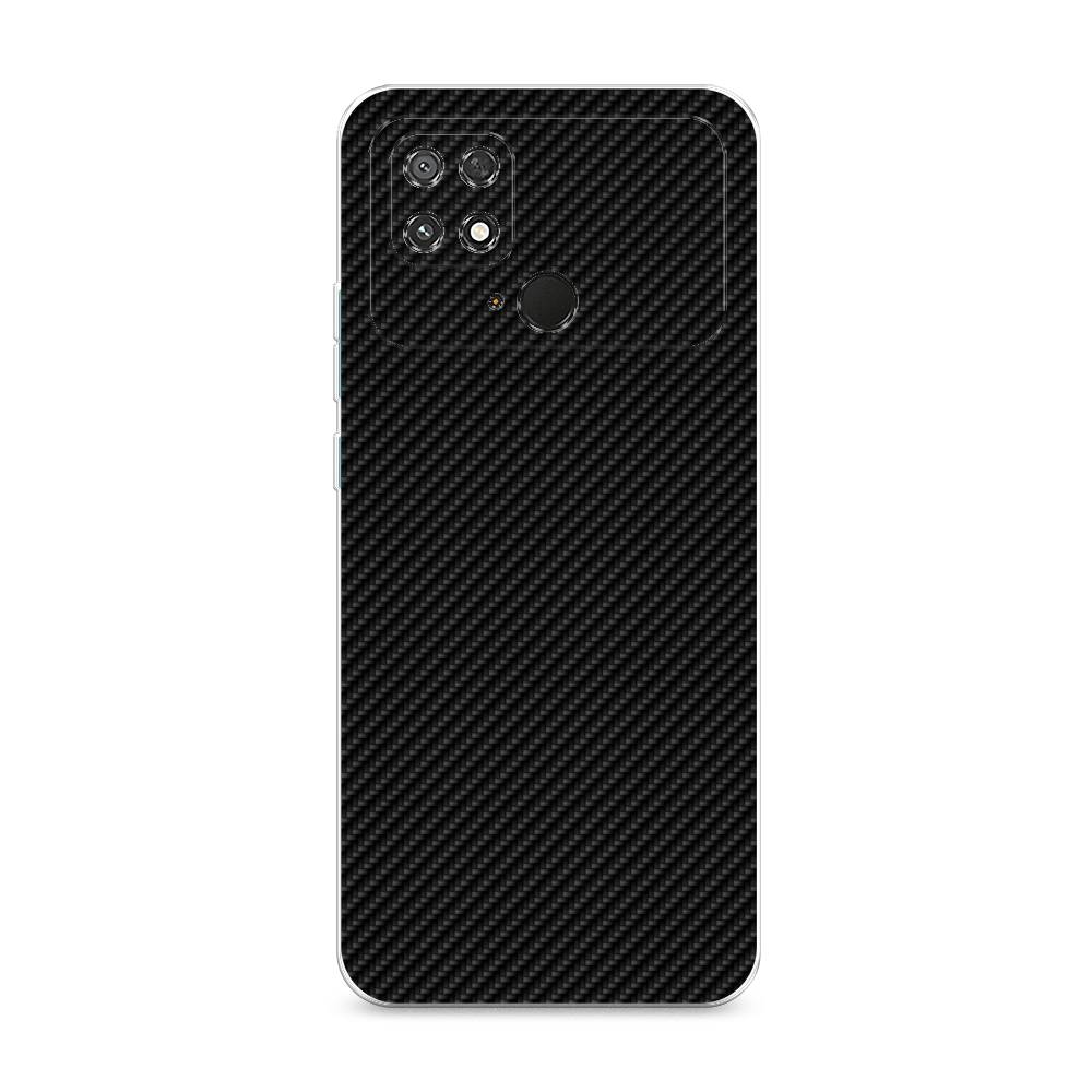 

Силиконовый чехол "Черный карбон" на Xiaomi Poco C40, Разноцветный, 315850-3