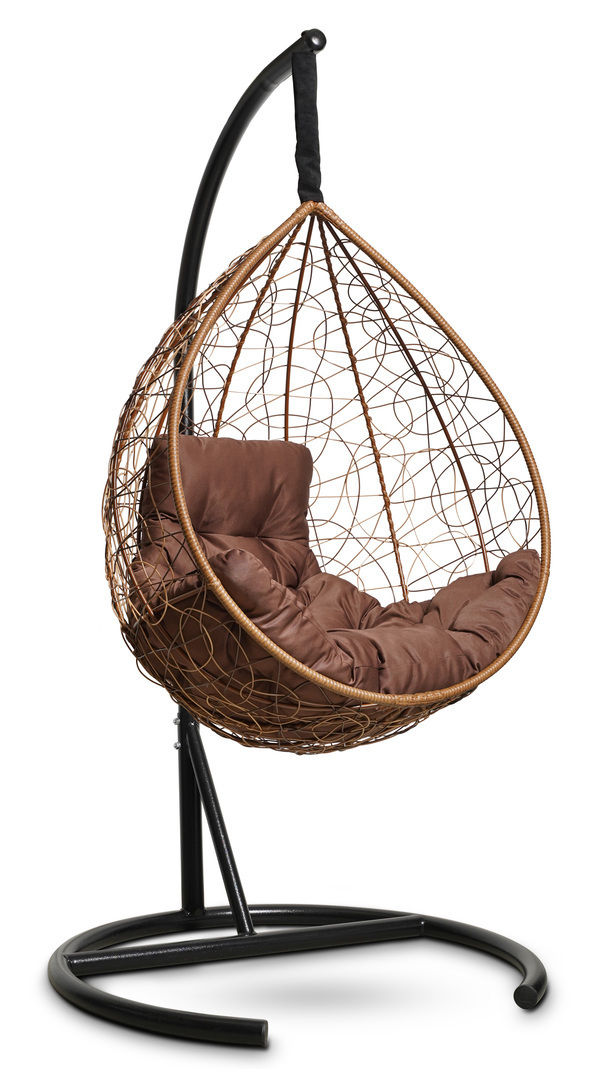 

Подвесное кресло коричневое Laura Outdoor Sevilla Comfort коричневая подушка, Sevilla Comfort