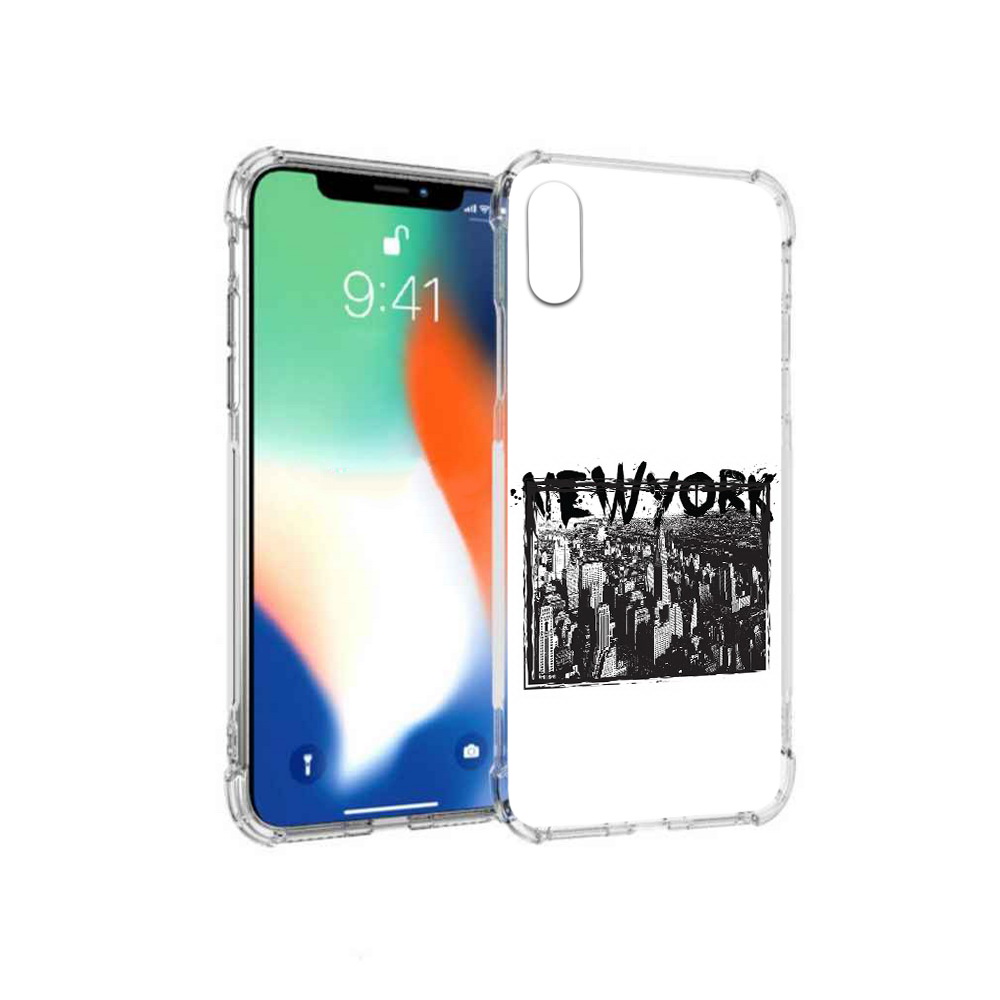 

Чехол MyPads Tocco для Apple iPhone X че (PT94261.606.671), Прозрачный, Tocco