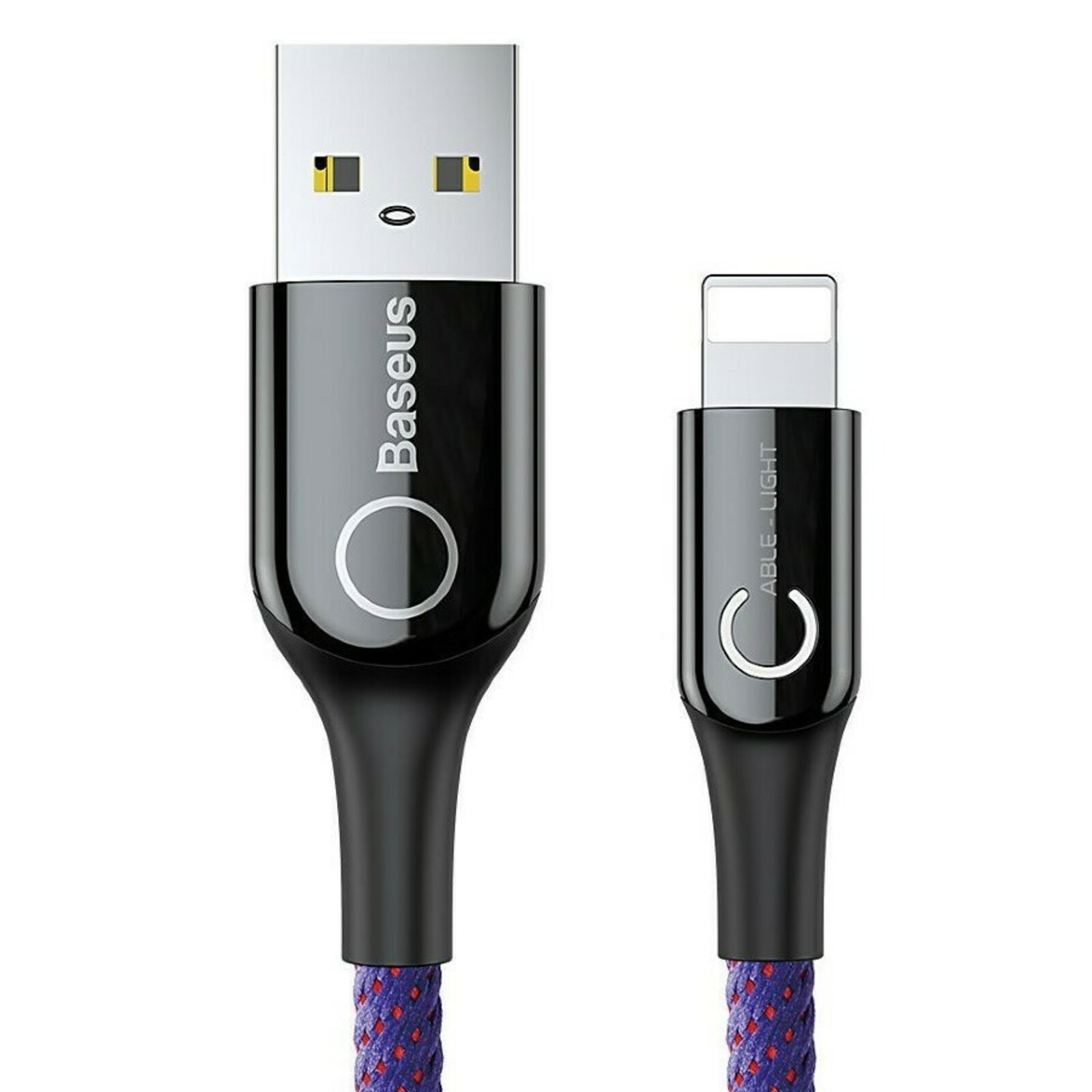 фото Кабель lightning - usb baseus calcd-05 1 м синий, красный