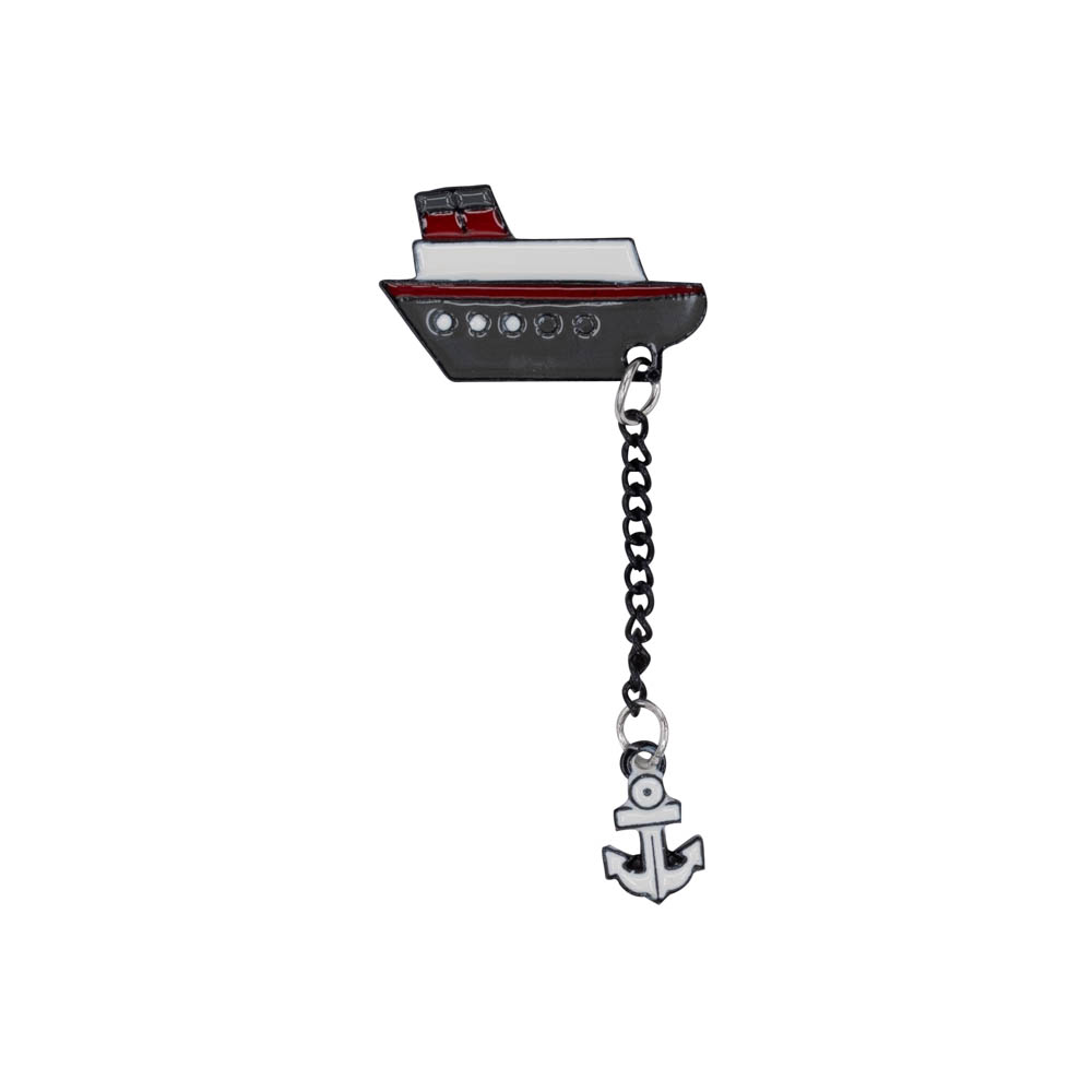 

Брошь женская OTOKODESIGN 56170 серая, 56170