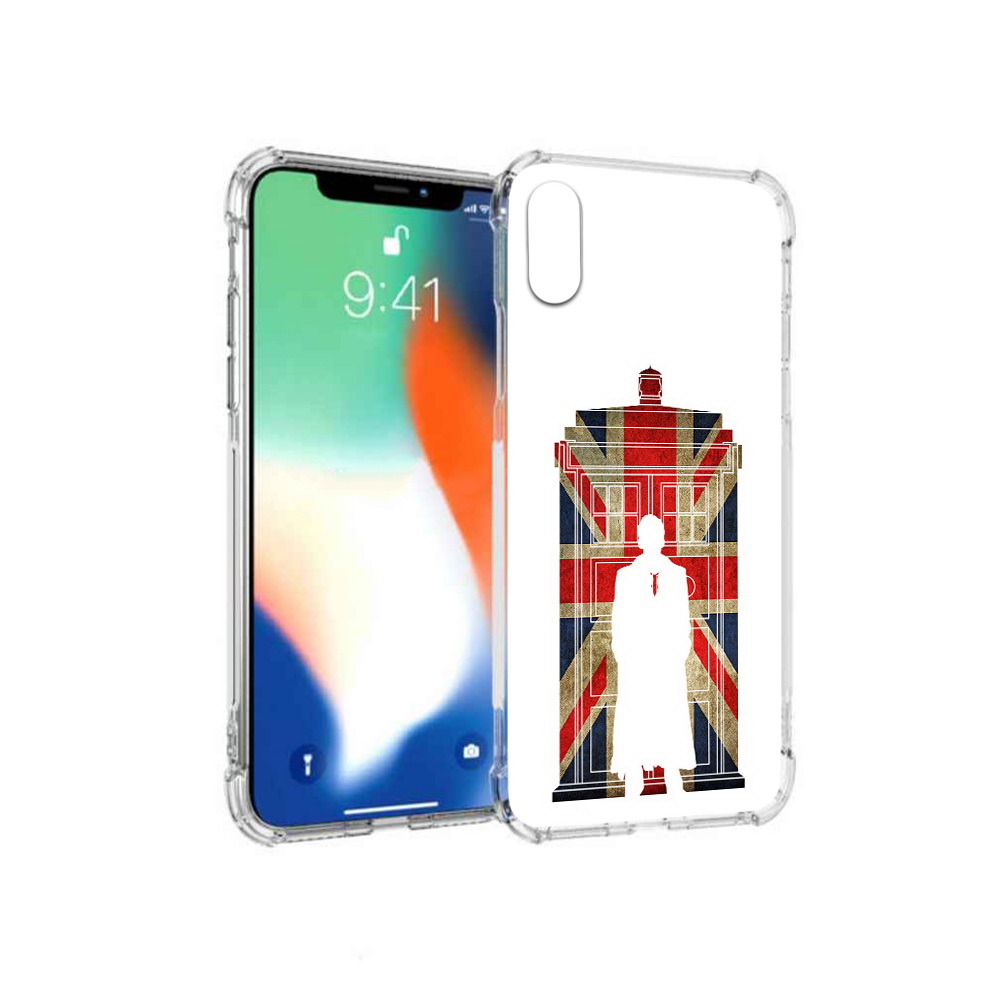 

Чехол MyPads Tocco для Apple iPhone X шерлок холмс (PT94261.606.699), Прозрачный, Tocco