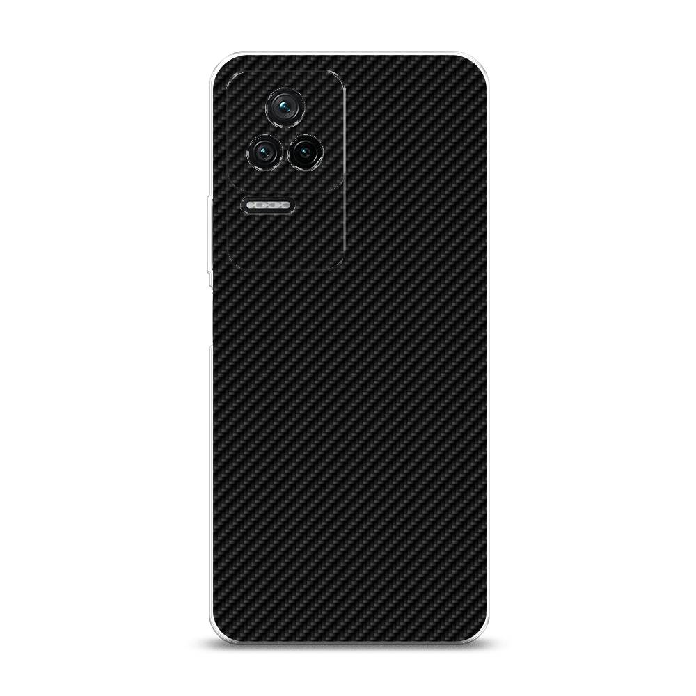 

Силиконовый чехол "Черный карбон" на Xiaomi Poco F4, 315350-3