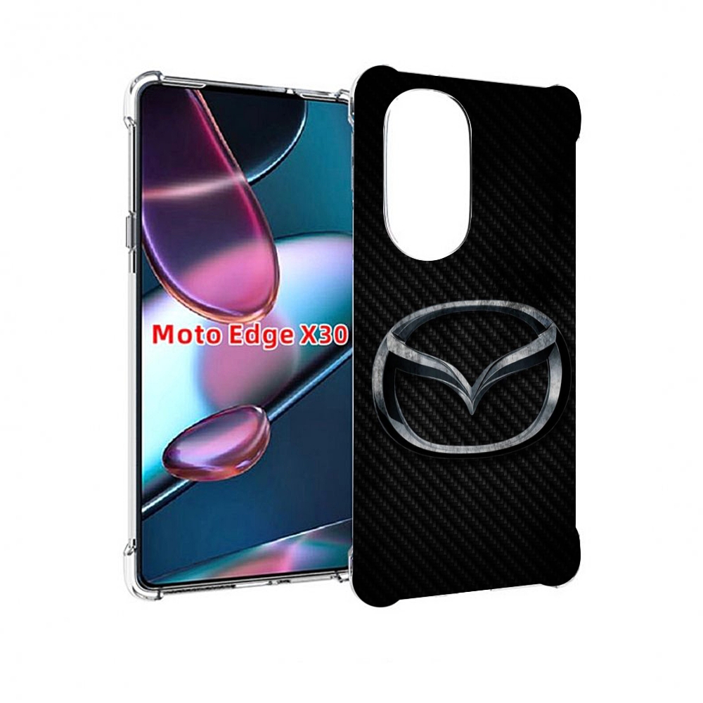 

Чехол MyPads mazda мазда 1 женский для Motorola Moto Edge X30, Прозрачный, Tocco