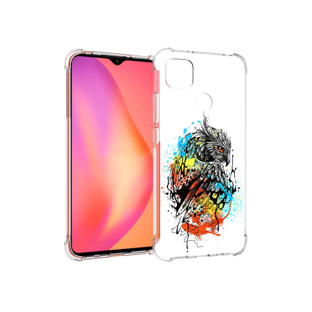 

Чехол MyPads Tocco для Xiaomi Redmi 9C Творческая сова (PT152115.265.170), Прозрачный, Tocco