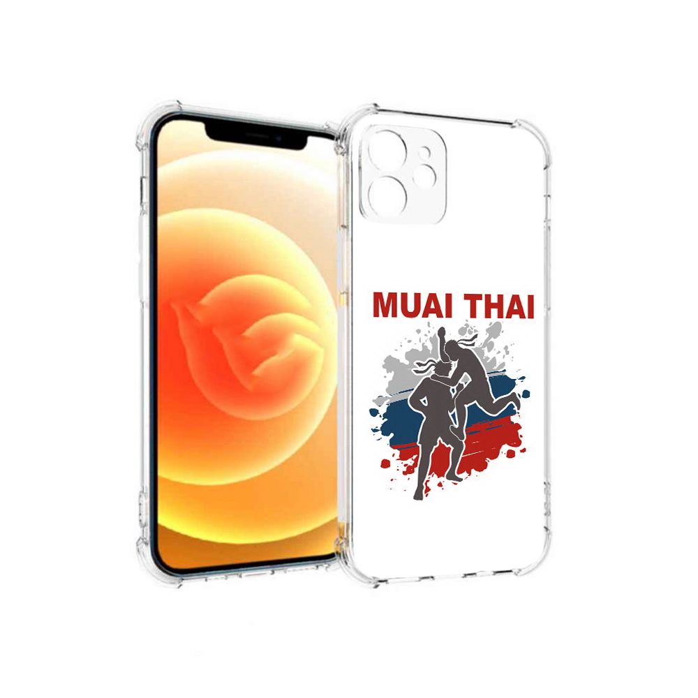 

Чехол MyPads Tocco для Apple iPhone 12 Муайтай (PT157543.607.123), Прозрачный, Tocco